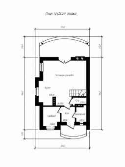 Проект комфортного коттеджа из газобетона